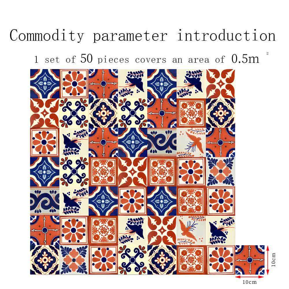 Vintage Moroccan Bird DIY Wall Stickers