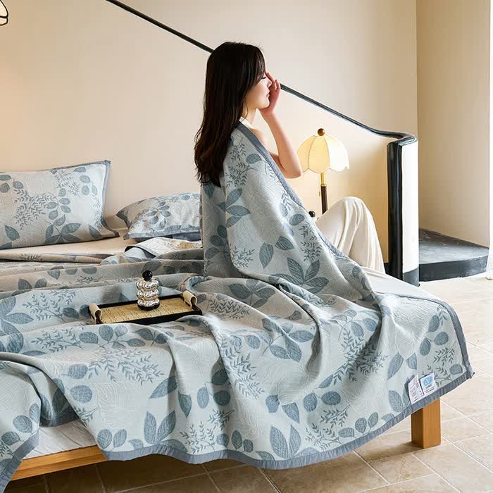 Pure Cotton Lightweight Rural Soft Quilt
