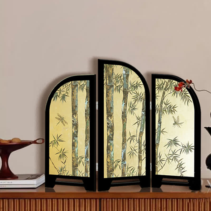 Rural Dragonfly Foldable Desktop Ornament