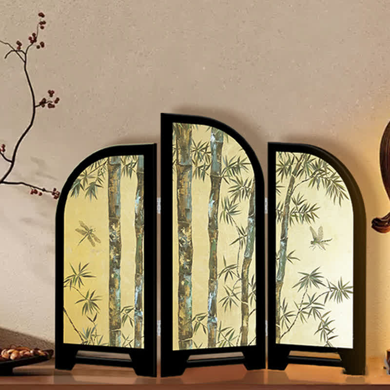 Rural Dragonfly Foldable Desktop Ornament