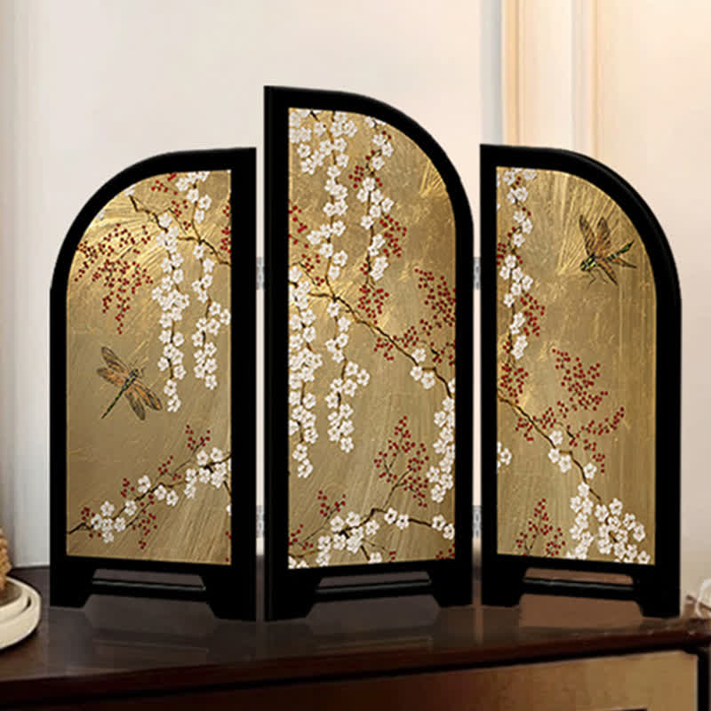 Rural Dragonfly Foldable Desktop Ornament