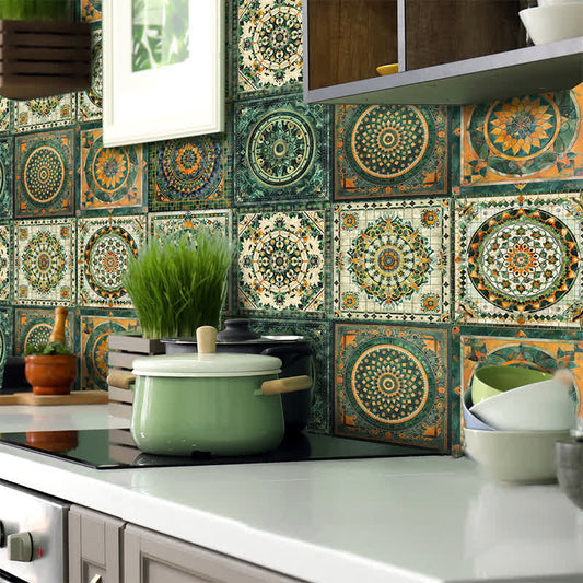 Moroccan Style DIY Peel & Stick Wall Tile Stickers