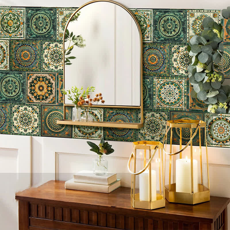 Moroccan Style DIY Peel & Stick Wall Tile Stickers