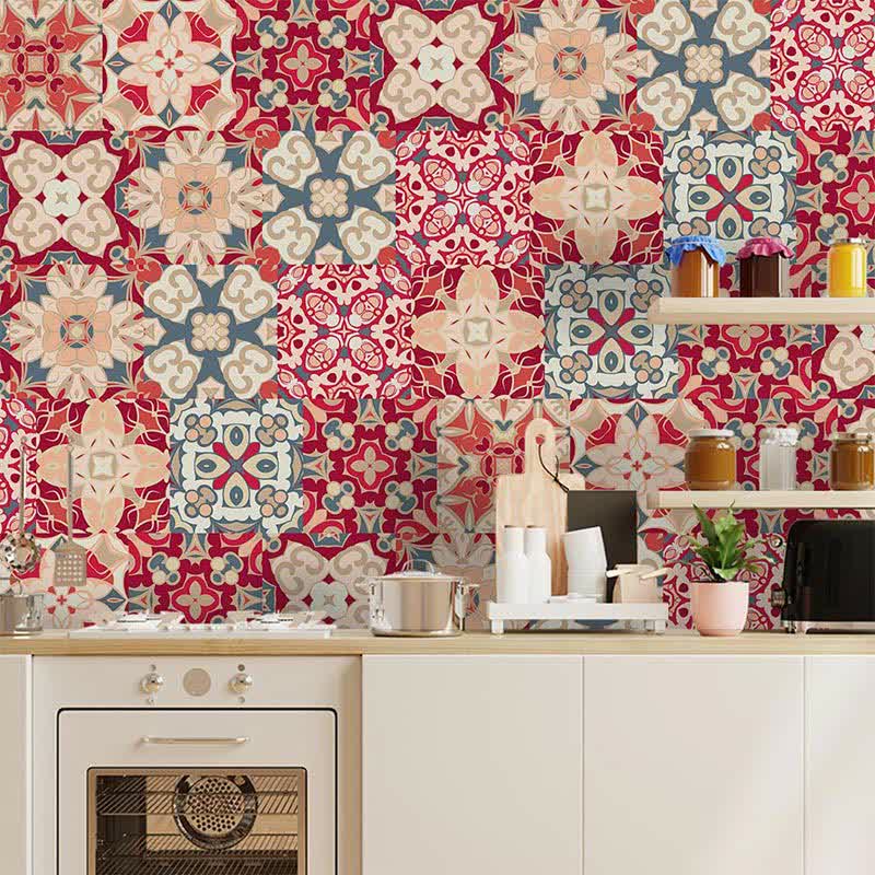 Moroccan Waterproof Backsplash Tile Decals