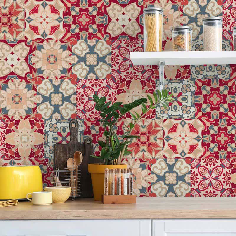 Moroccan Waterproof Backsplash Tile Decals
