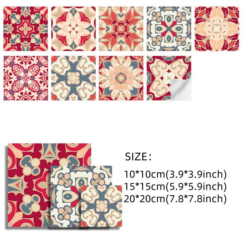 Moroccan Waterproof Backsplash Tile Decals