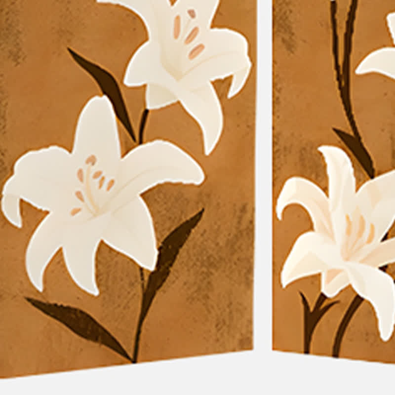 Floral Acrylic Foldable Desktop Ornament