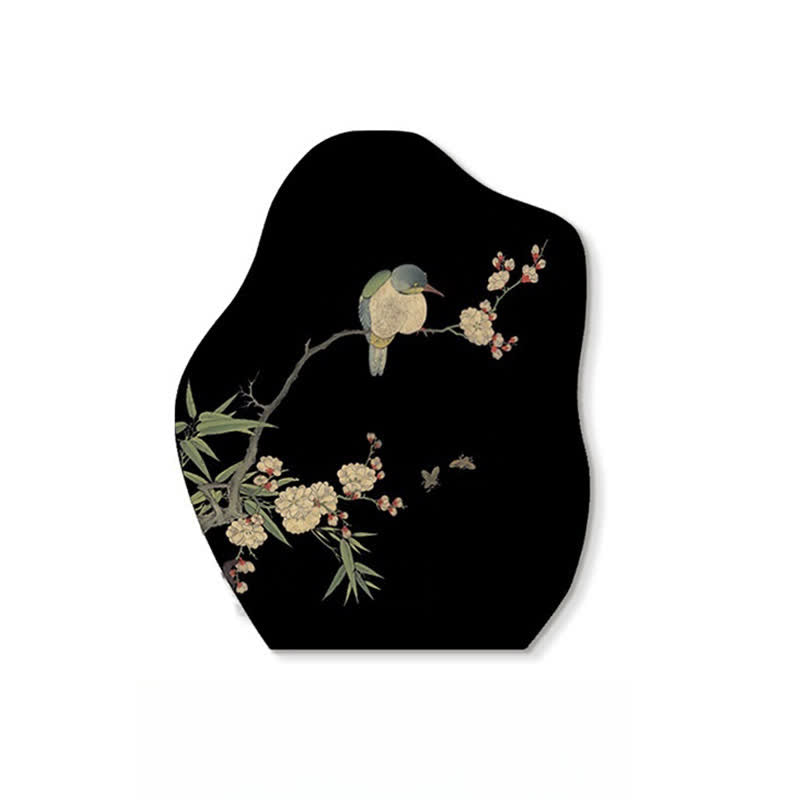 Rural Magpie Desktop Painting Ornament