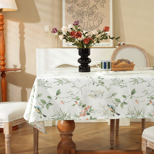 Pastoral Magpie Waterproof Anti-wrinkle Tablecloth