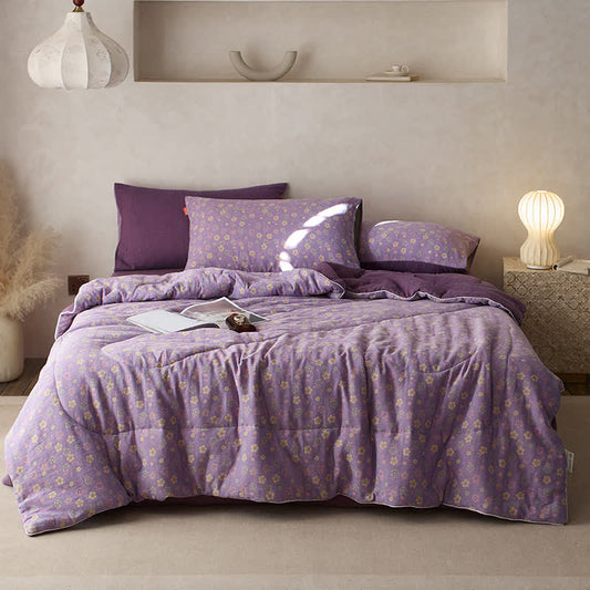 Cotton Gauze Refresh Floral Comfy Bedding