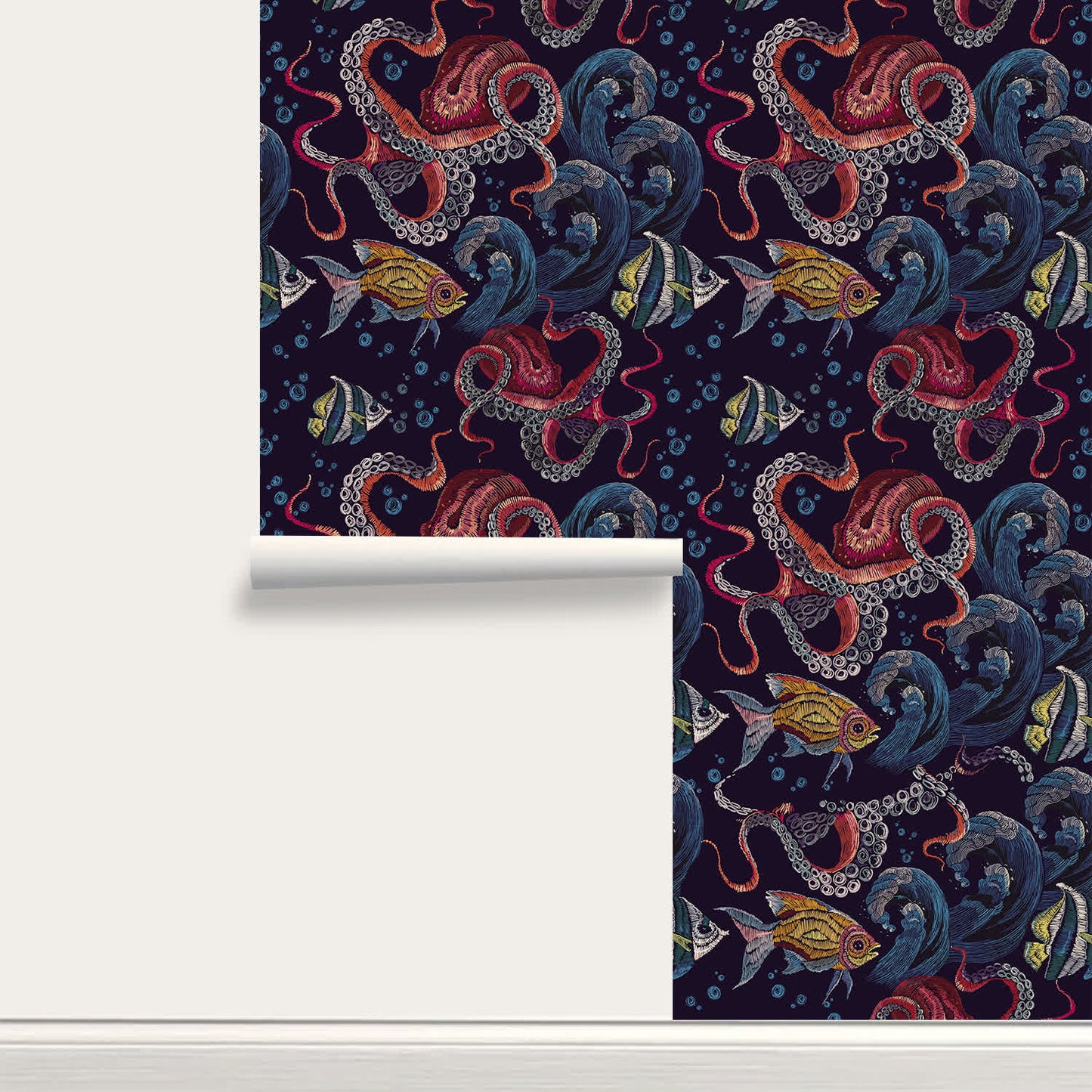 Removable Undersea World DIY Decorative Wallpaper