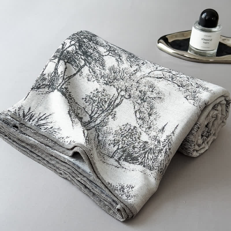 Landscape Bamboo Fiber Breathable Soft Quilt