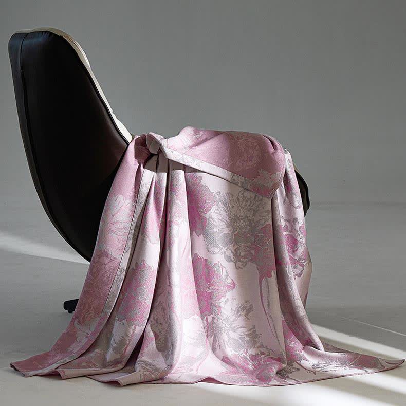 Lyocell Fiber Breathable Floral Soft Quilt