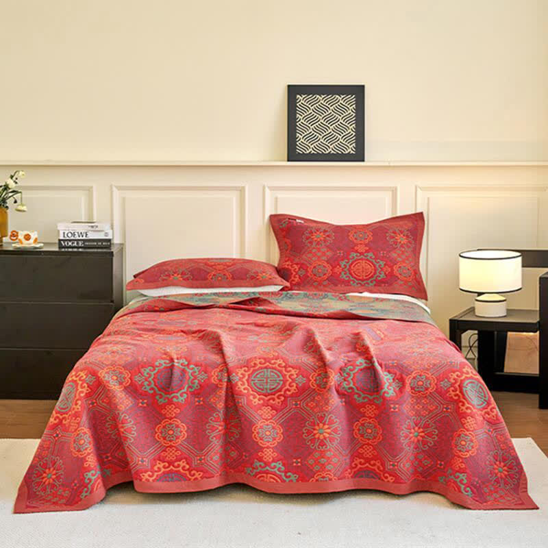 Three Layers Gauze Vintage Cotton Quilt
