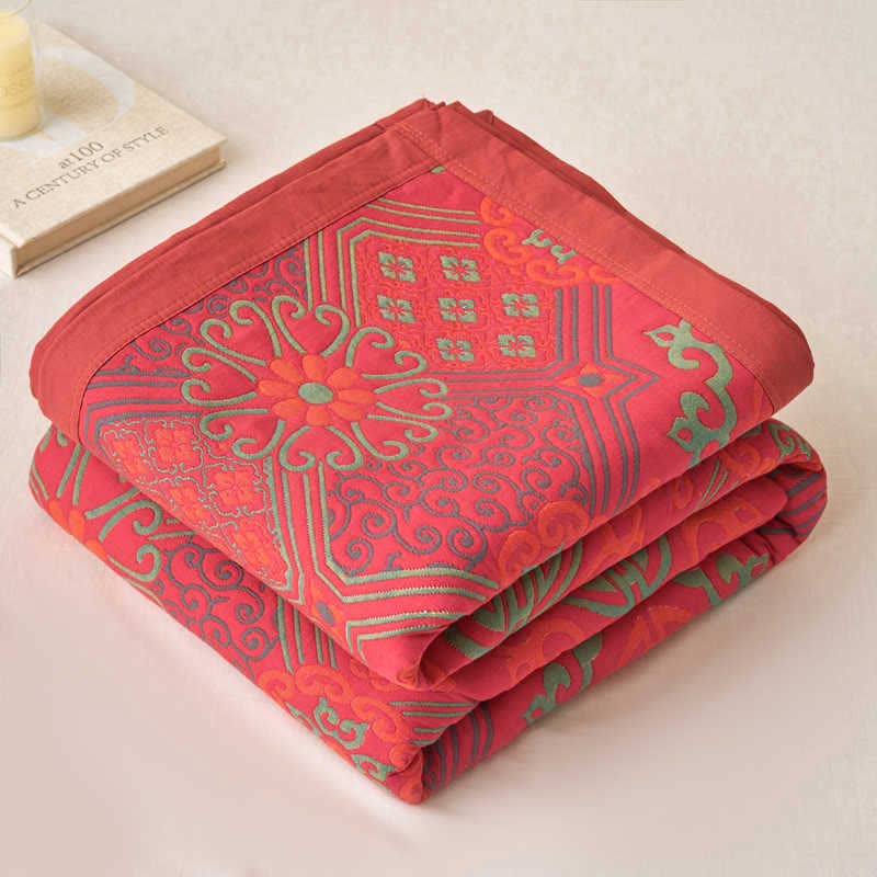 Three Layers Gauze Vintage Cotton Quilt