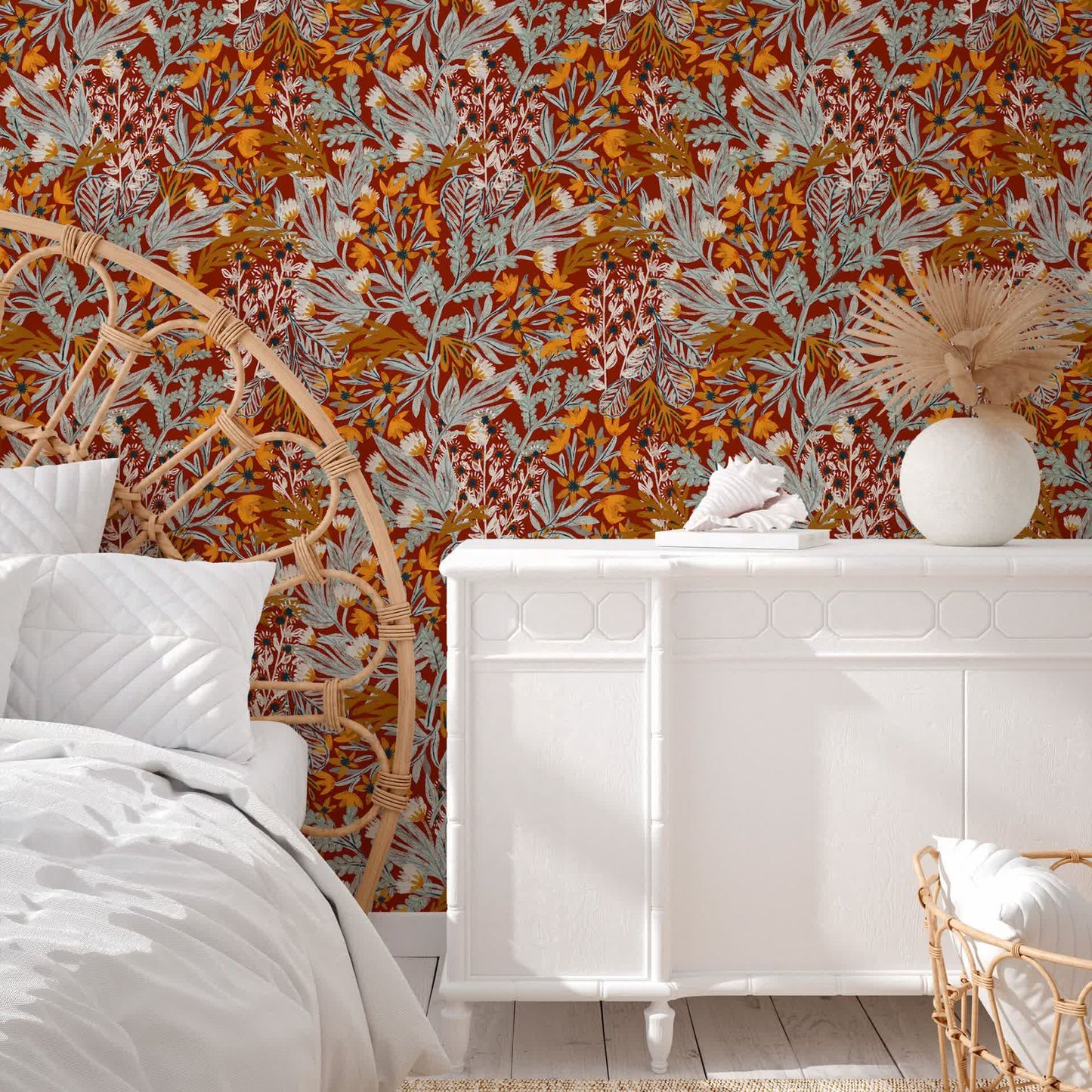 Rural Style Removable Peel and Stick Decorative Wallpaper