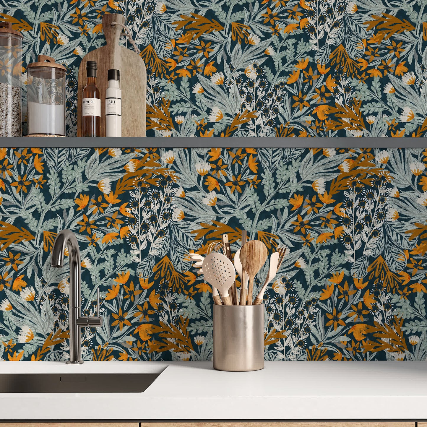 Rural Style Removable Peel and Stick Decorative Wallpaper