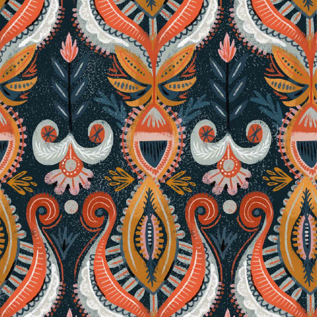 Removable Extoic Peel and Stick Decorative Wallpaper