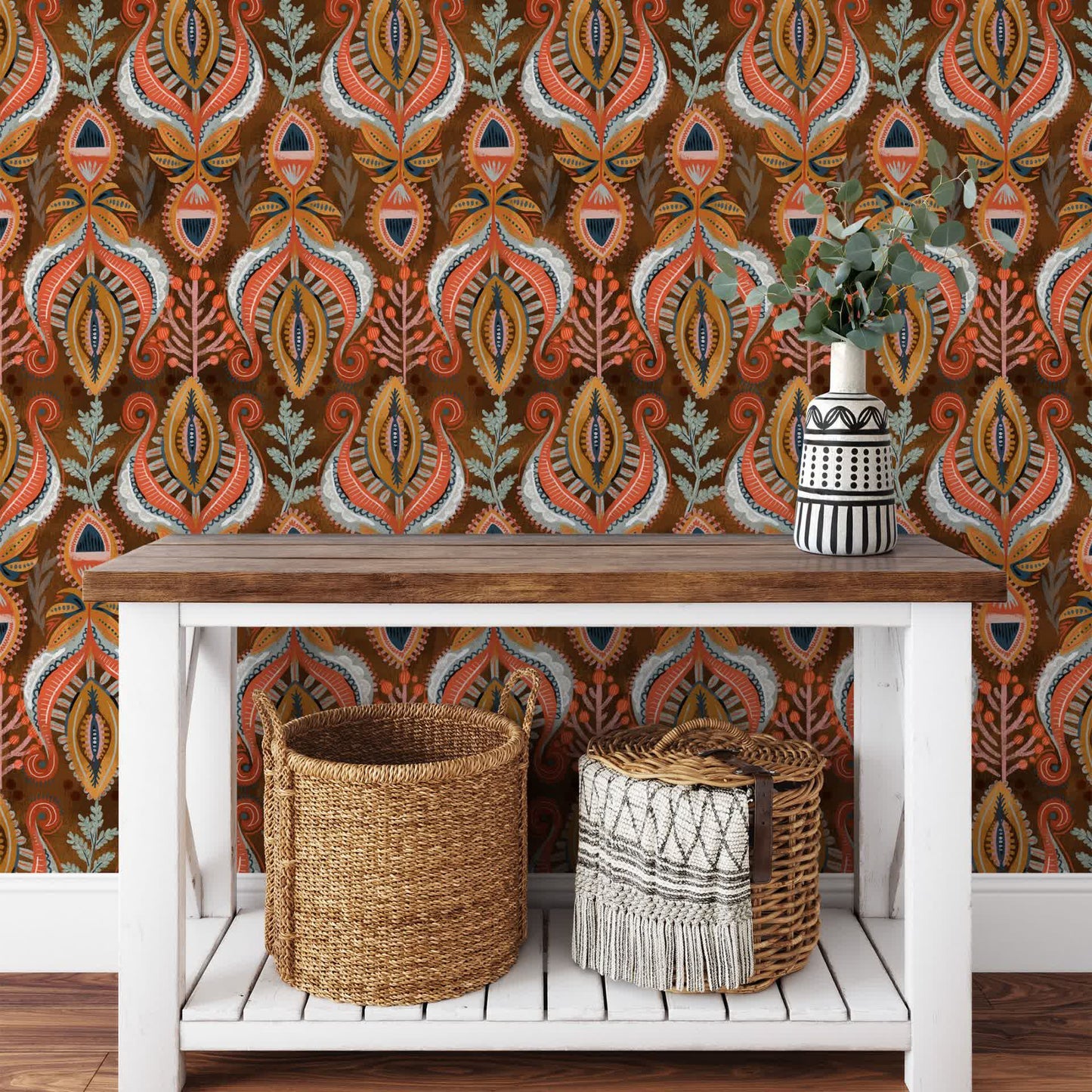 Removable Extoic Peel and Stick Decorative Wallpaper