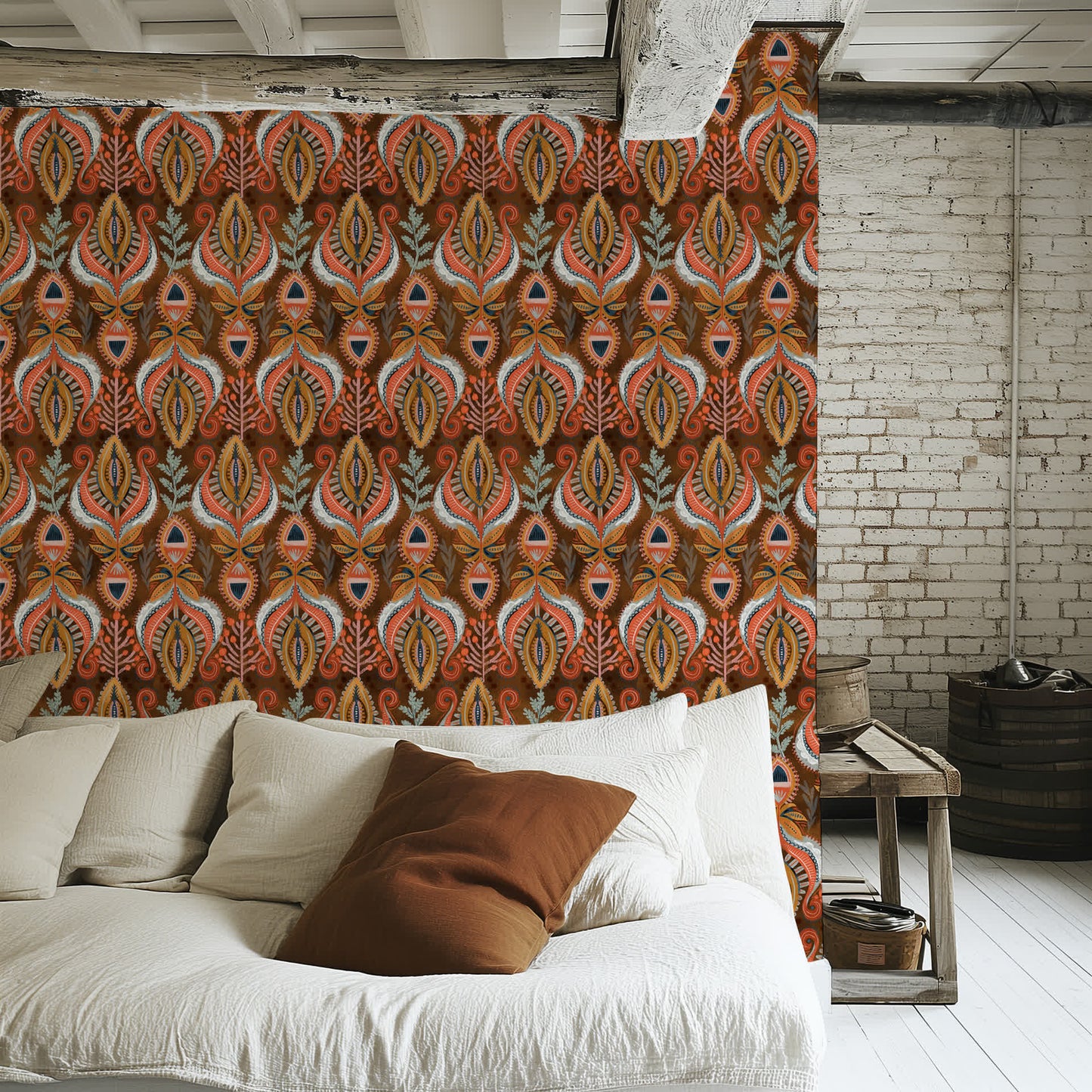 Removable Extoic Peel and Stick Decorative Wallpaper