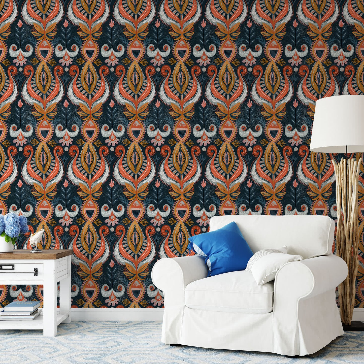 Removable Extoic Peel and Stick Decorative Wallpaper