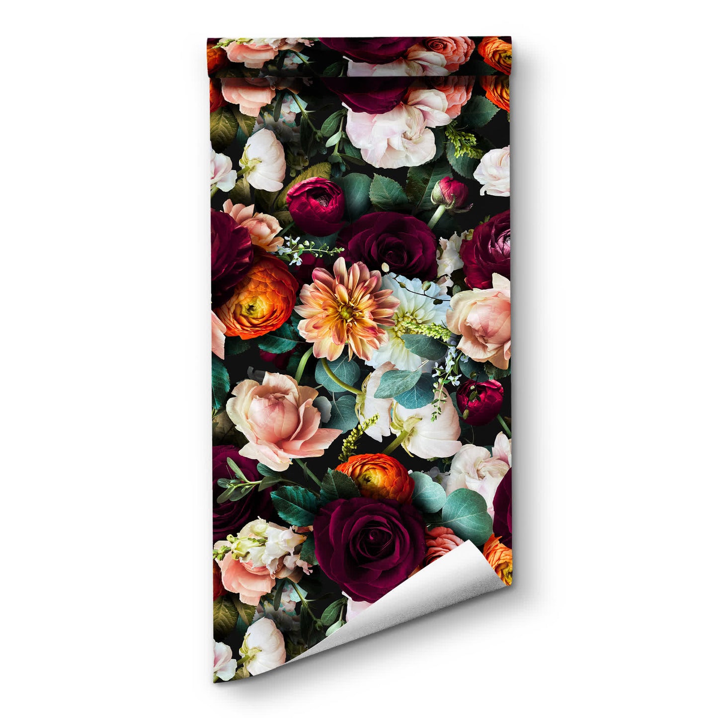 Removable DIY Blooming Flower Decorative Wallpaper