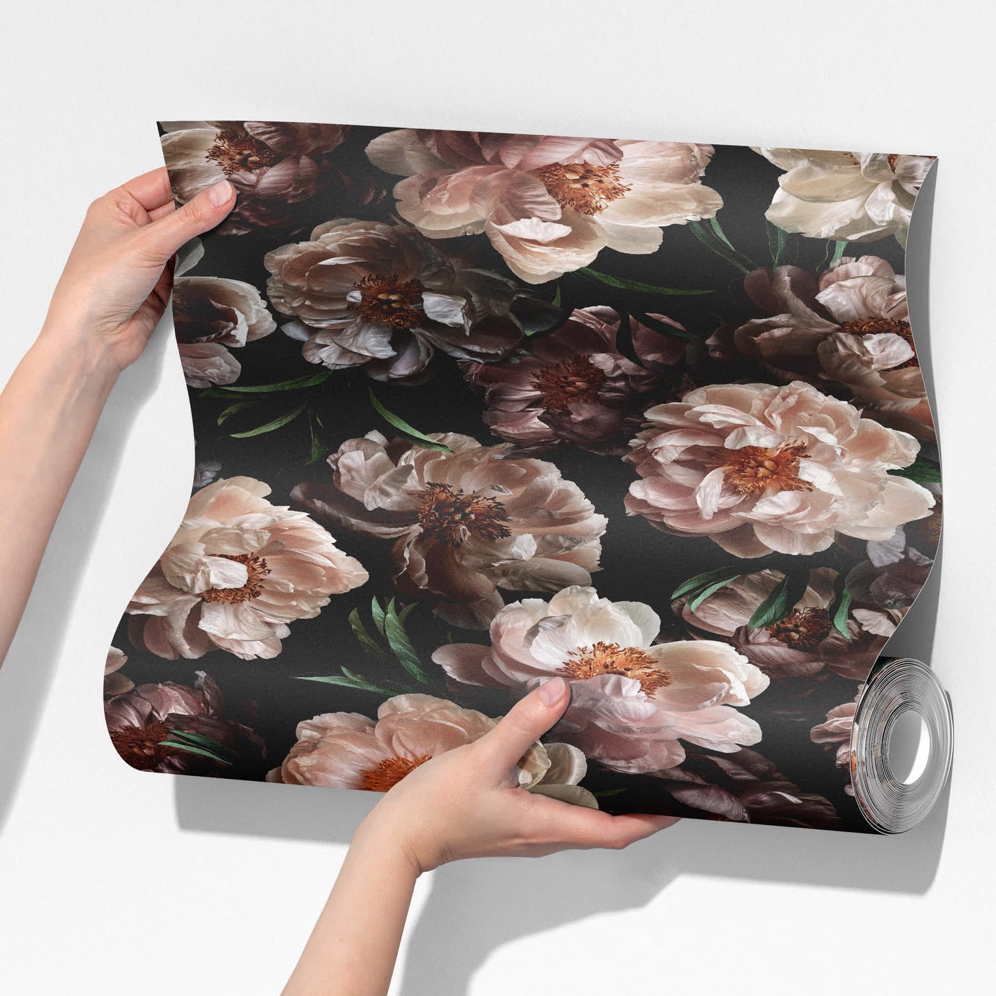 Removable DIY Blooming Flower Decorative Wallpaper