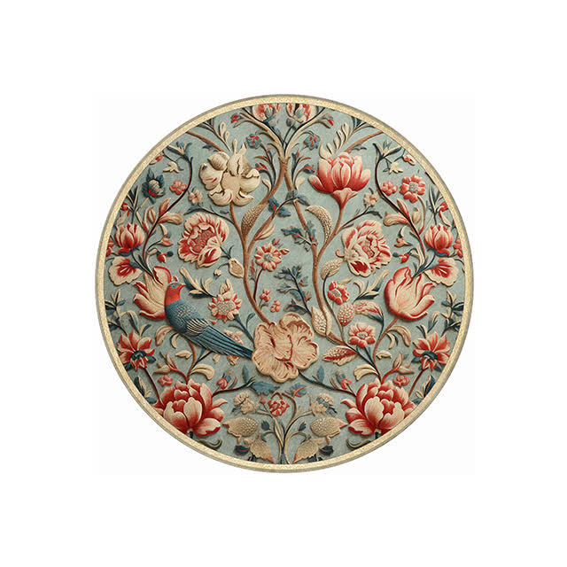 Elegant Rural Anti-slip Indoor Outdoor Rug