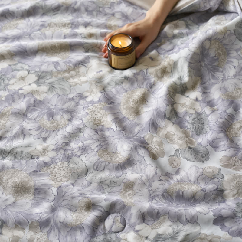Pastoral Style Lyocell Fiber Summer Quilt