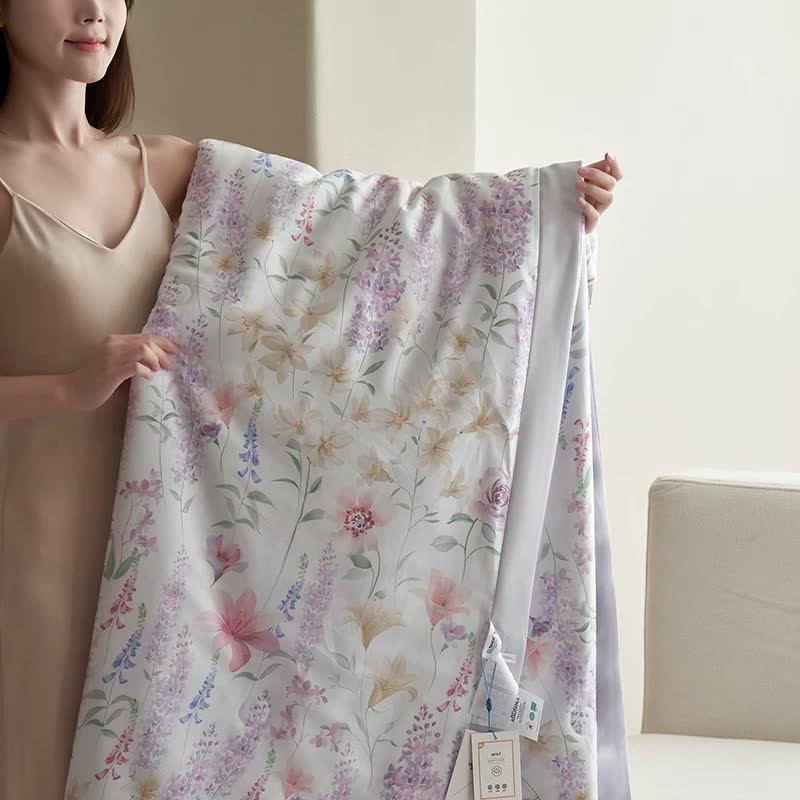 Rustic Lavender Summer Bedding Set(4pcs)