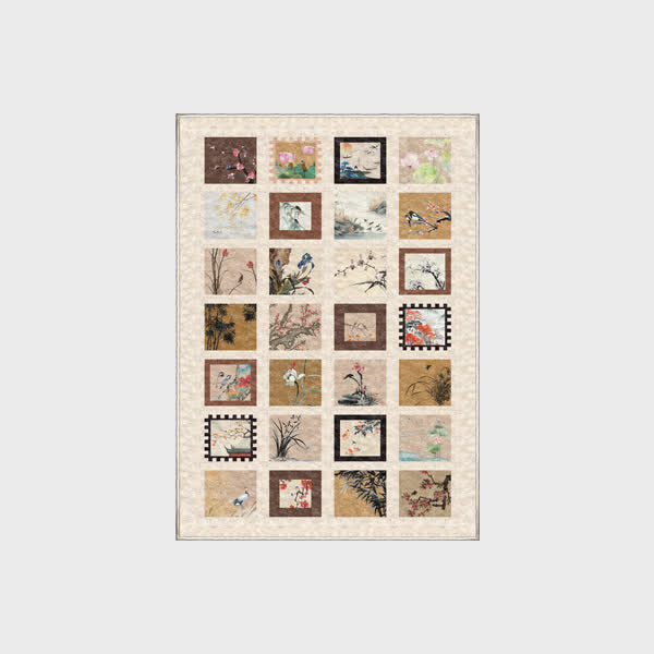 Floral Bird Soft Anti-slip Washable Area Rug