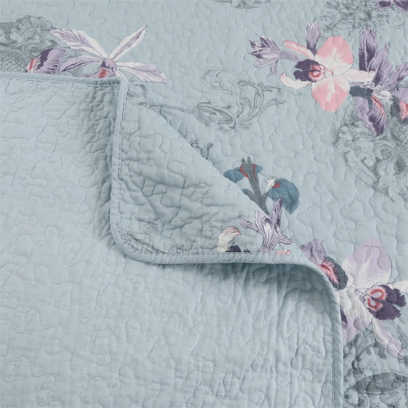 Elegant Floral Soft Cotton Quilt