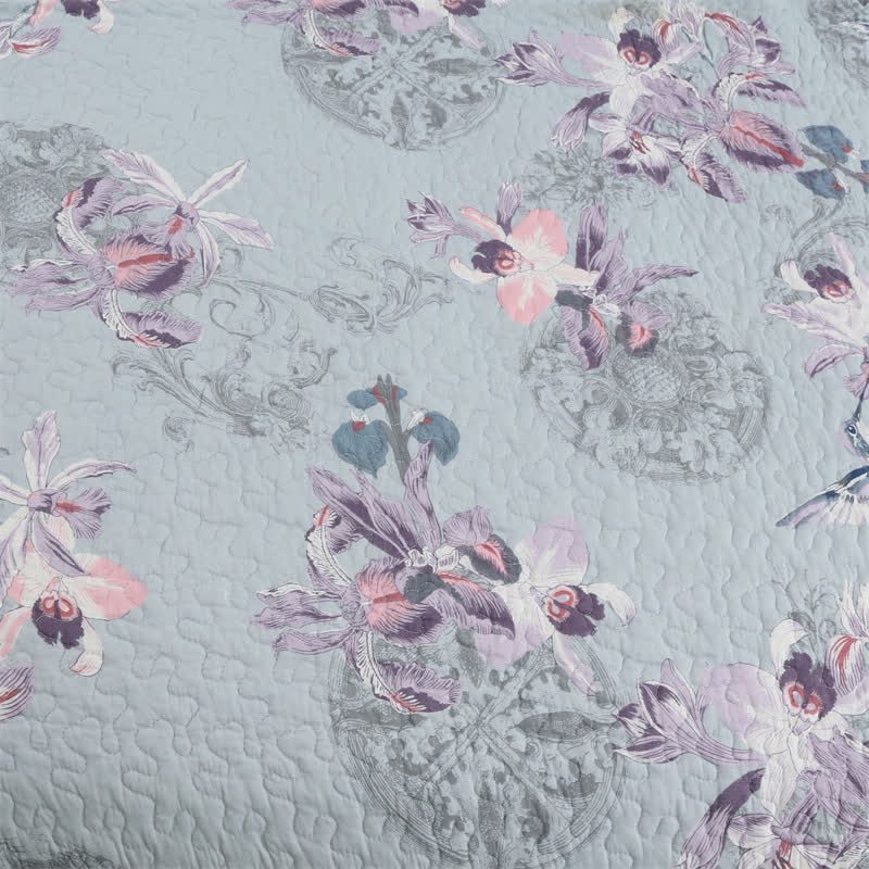 Elegant Floral Soft Cotton Quilt