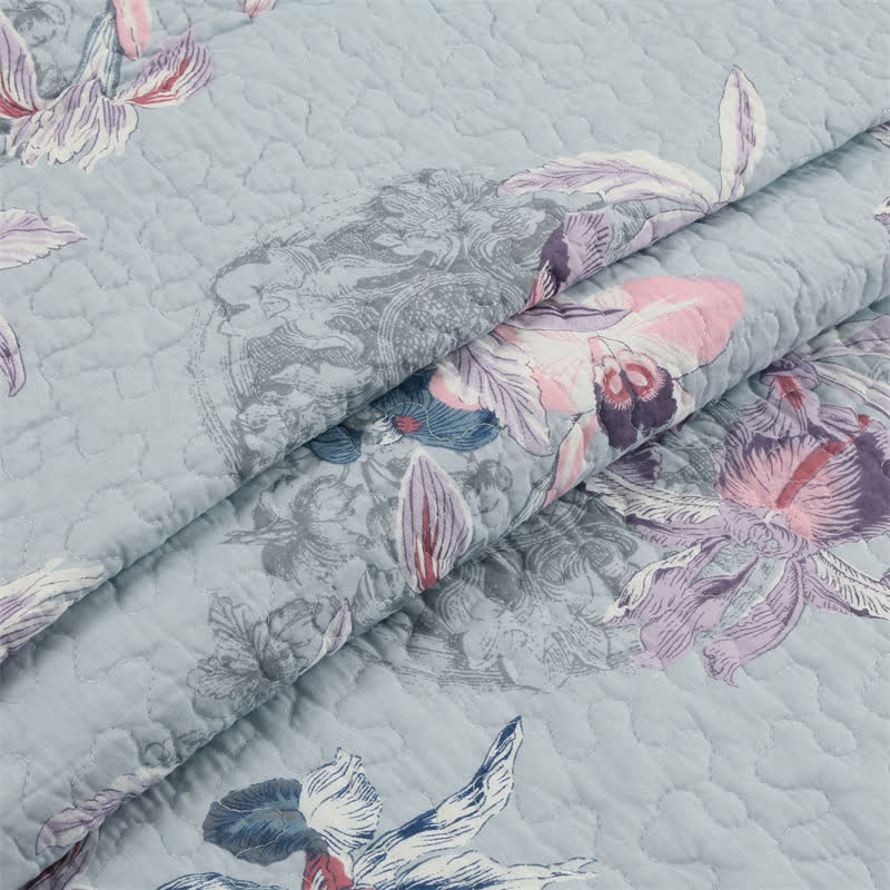 Elegant Floral Soft Cotton Quilt
