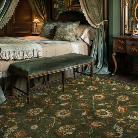 Paisley Floral Anti-slip Indoor Outdoor Rug