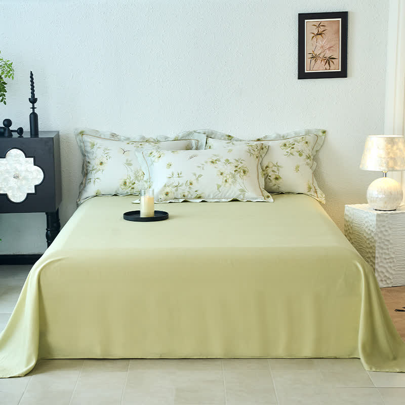 Butterfly Floral Silky Soft Summer Coverlet