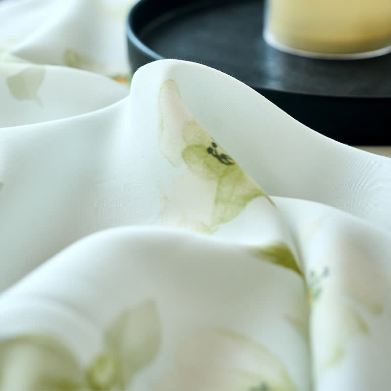 Butterfly Floral Silky Soft Summer Coverlet