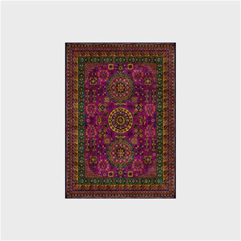 Retro Geometric Anti-slip Area Rug