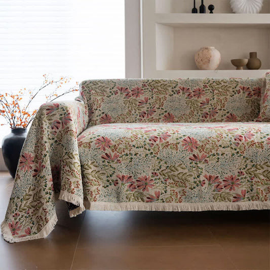 Farmhouse Tassel Wear-resistant Sofa Protector