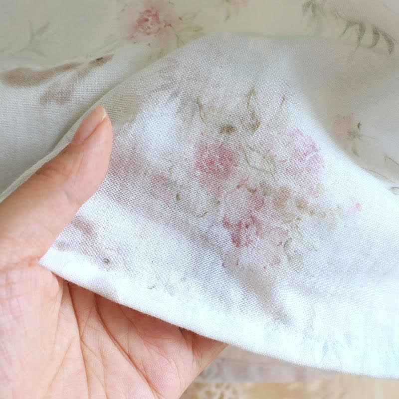 Oriental Rabbit Bamboo Cotton Gauze Nightdress - image 7