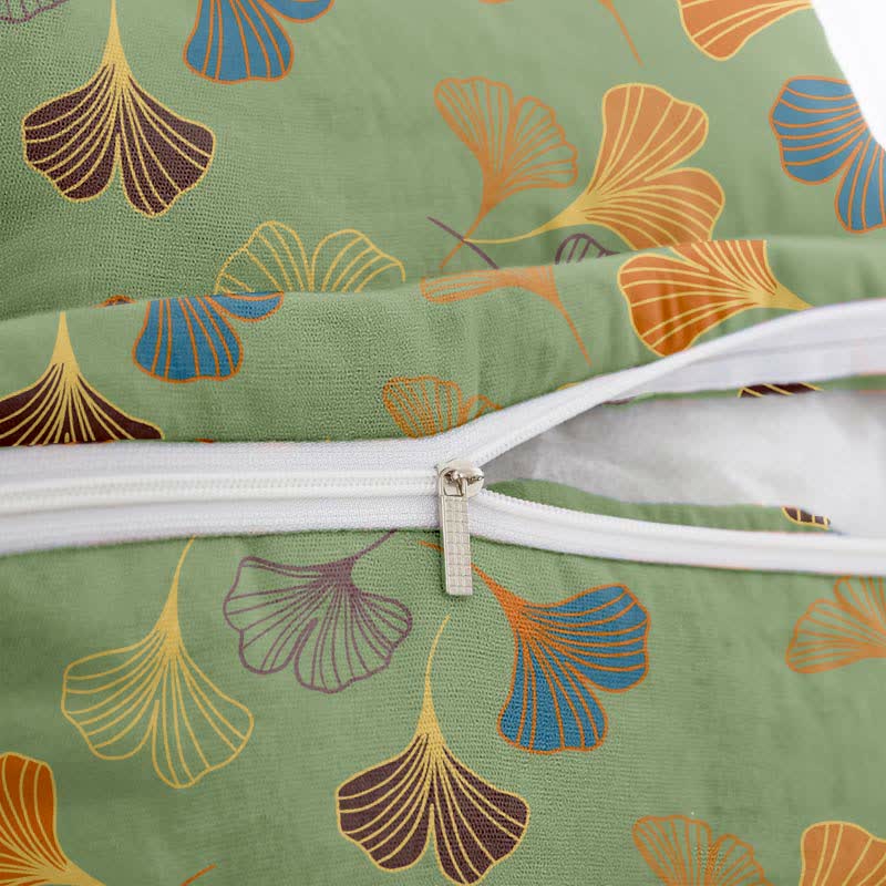 Ginkgo Biloba Cotton Jacquard Square Pillowcases(2PCS) - image 28