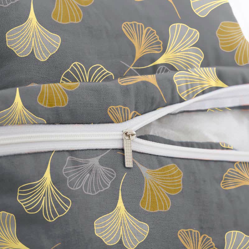 Ginkgo Biloba Cotton Jacquard Square Pillowcases(2PCS) - image 20