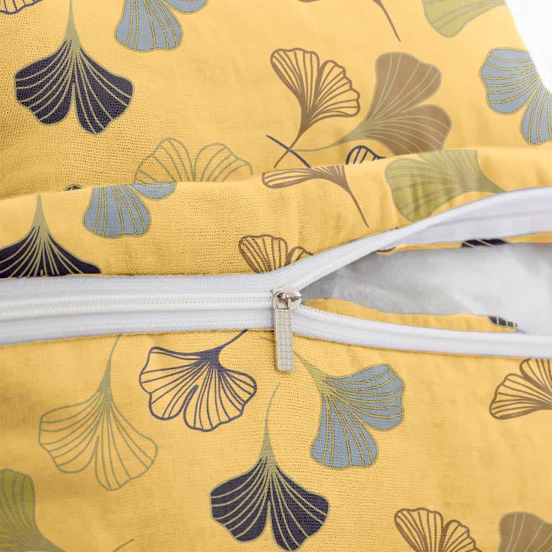 Ginkgo Biloba Cotton Jacquard Square Pillowcases(2PCS) - image 24