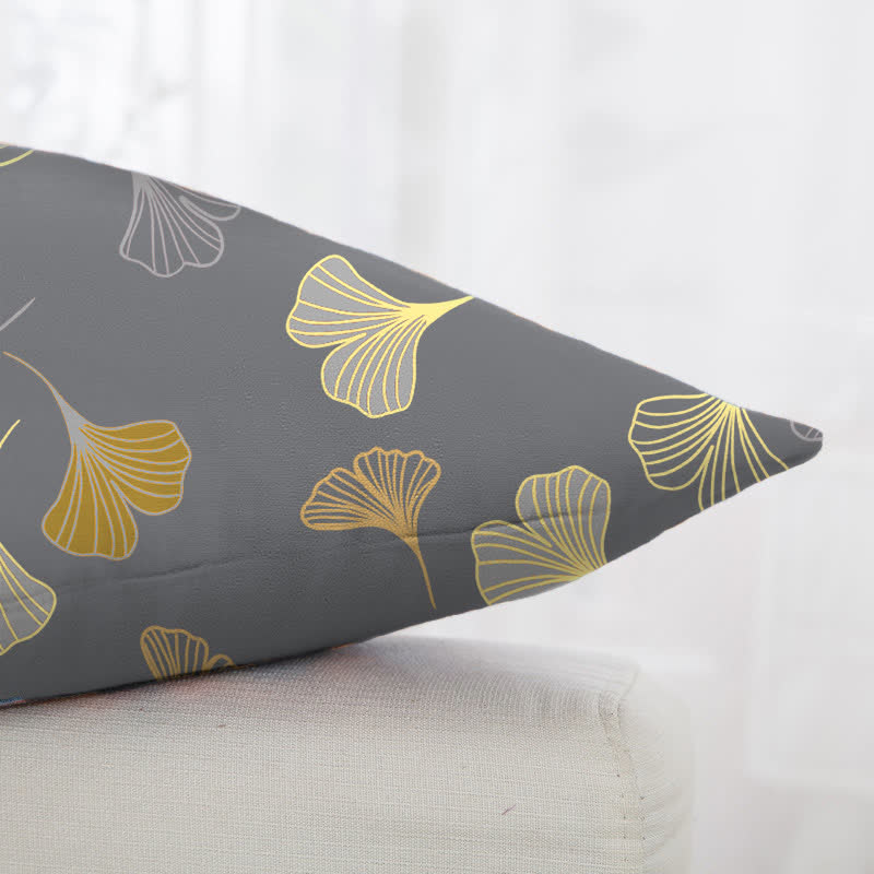 Ginkgo Biloba Cotton Jacquard Square Pillowcases(2PCS) - image 19