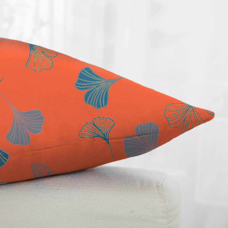Ginkgo Biloba Cotton Jacquard Square Pillowcases(2PCS) - image 35