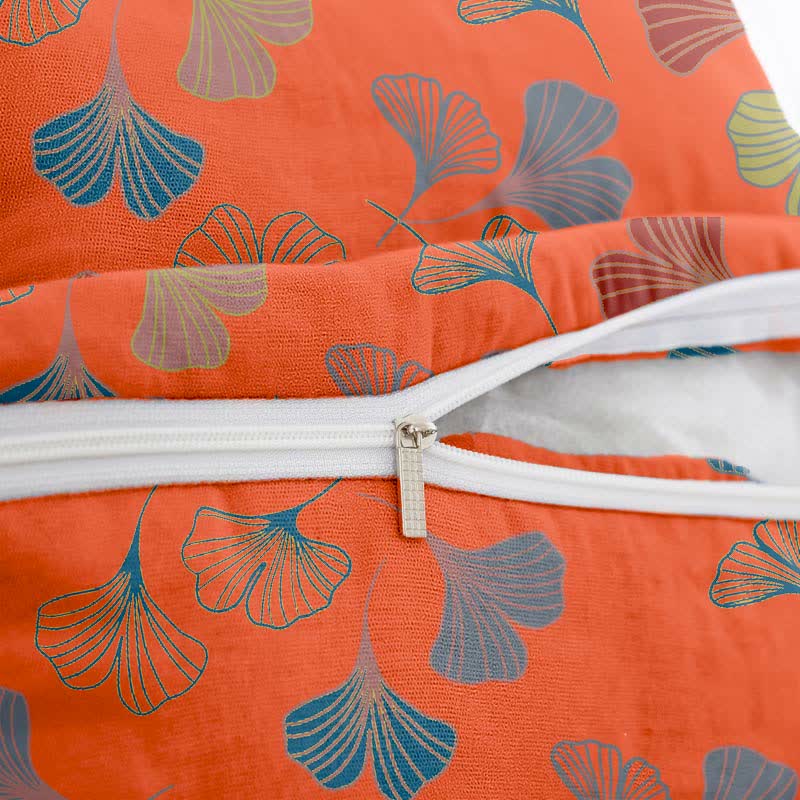 Ginkgo Biloba Cotton Jacquard Square Pillowcases(2PCS) - image 36