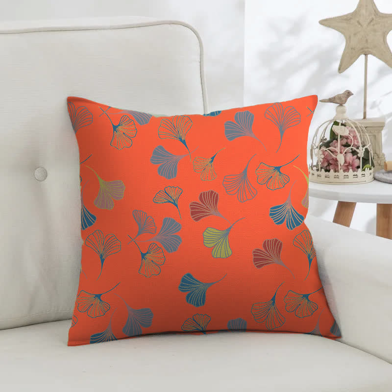 Ginkgo Biloba Cotton Jacquard Square Pillowcases(2PCS) - image 34