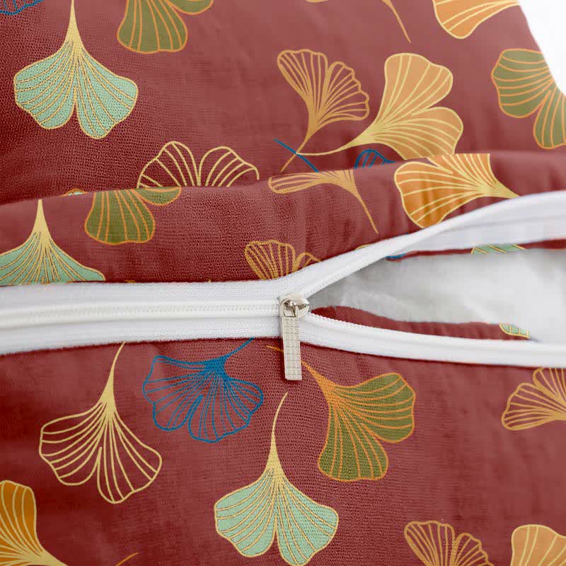 Ginkgo Biloba Cotton Jacquard Square Pillowcases(2PCS) - image 32