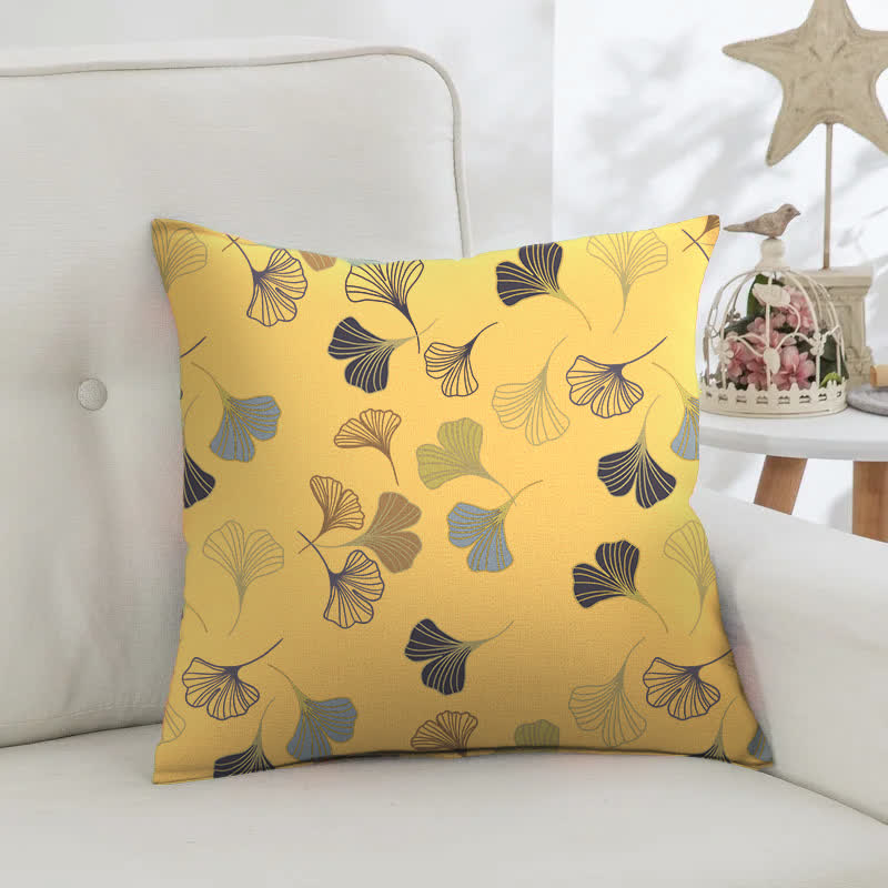 Ginkgo Biloba Cotton Jacquard Square Pillowcases(2PCS) - image 22
