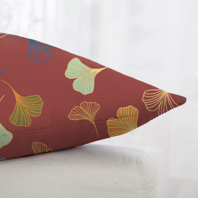 Ginkgo Biloba Cotton Jacquard Square Pillowcases(2PCS) - image 31